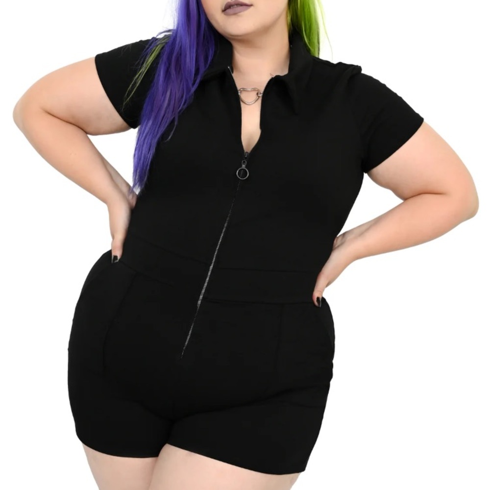 #foxblood romper
